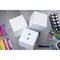 4 Pack Foam Cube Squares for Crafts, 6x6x6" White Blocks for, DIY Projects